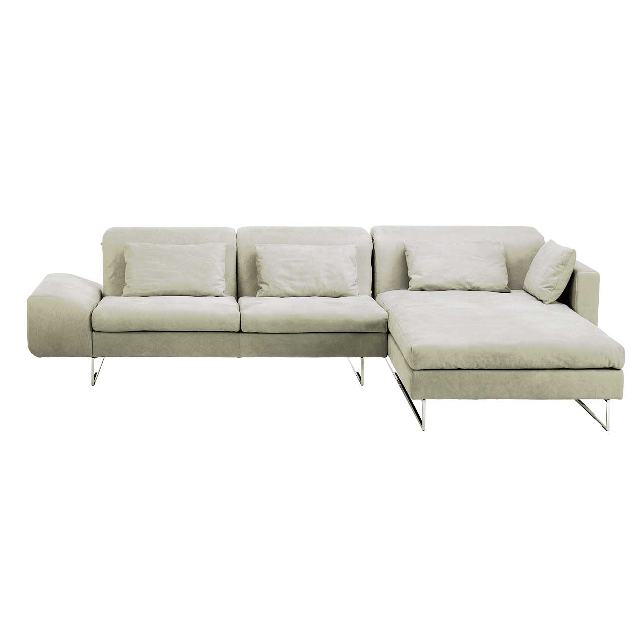 brühl embrace Garnitur aus Anstellsofa und Longchair.