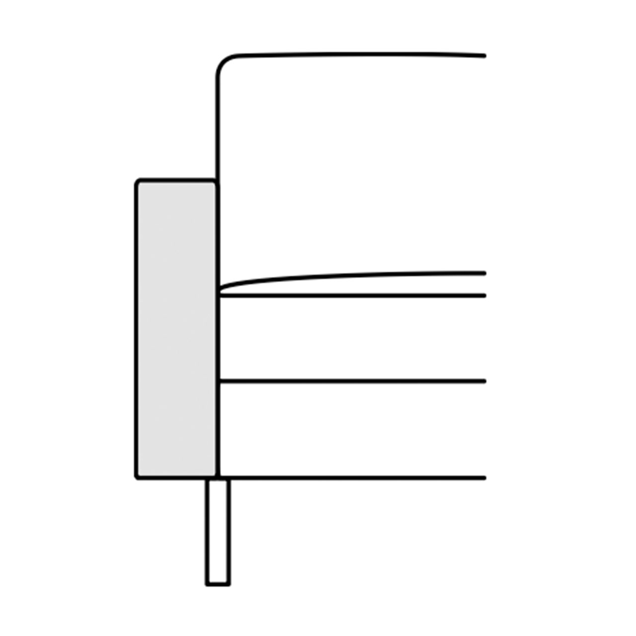 COR Conseta: Skizze Armlehne 44010