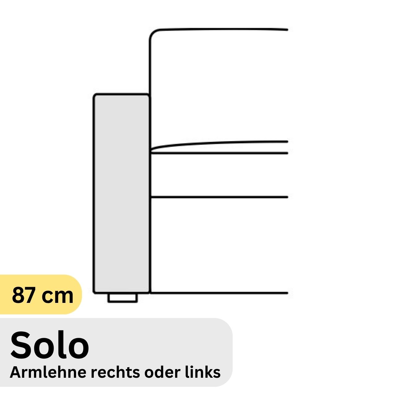 COR Conseta: Skizze Armlehne 60030