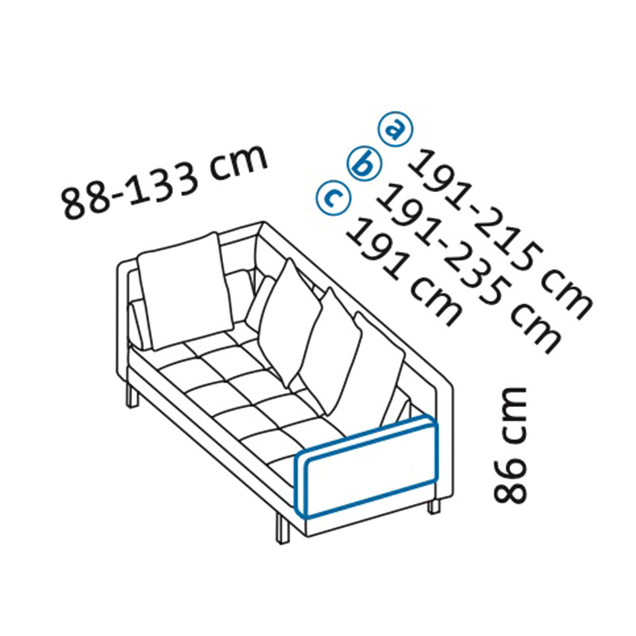 Maßzeichnung brühl amber 67747