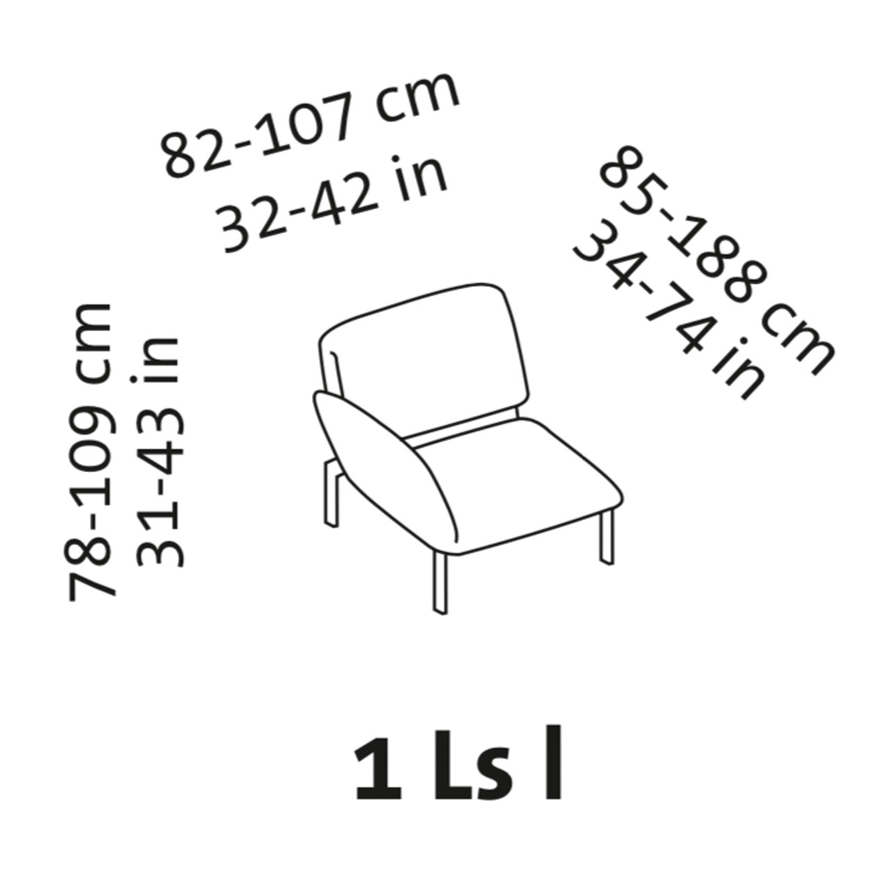 brühl roro small - Multifunktionssessel 67002 Leder 5669-25