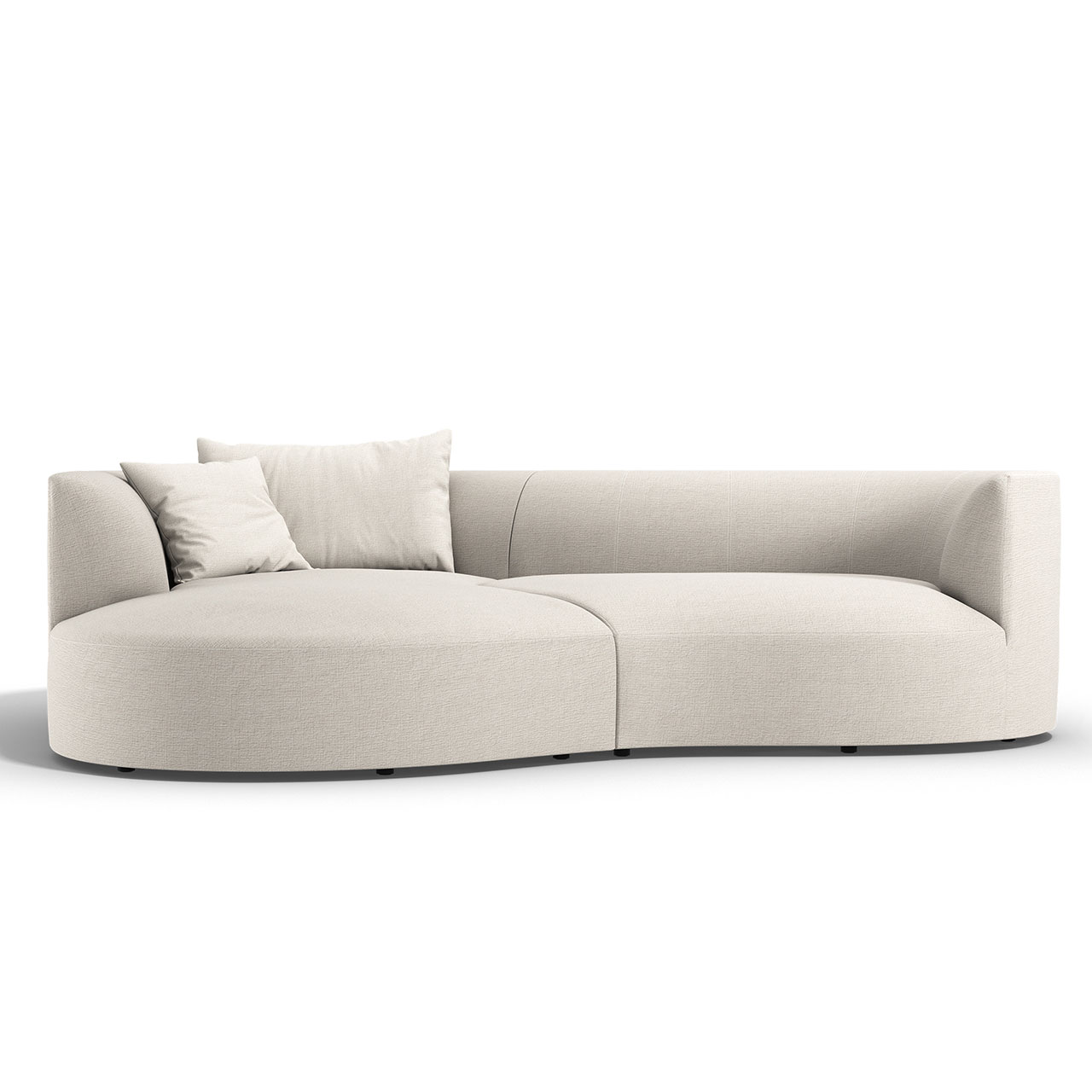 Gleiches Sofa aus frontaler Perspektive