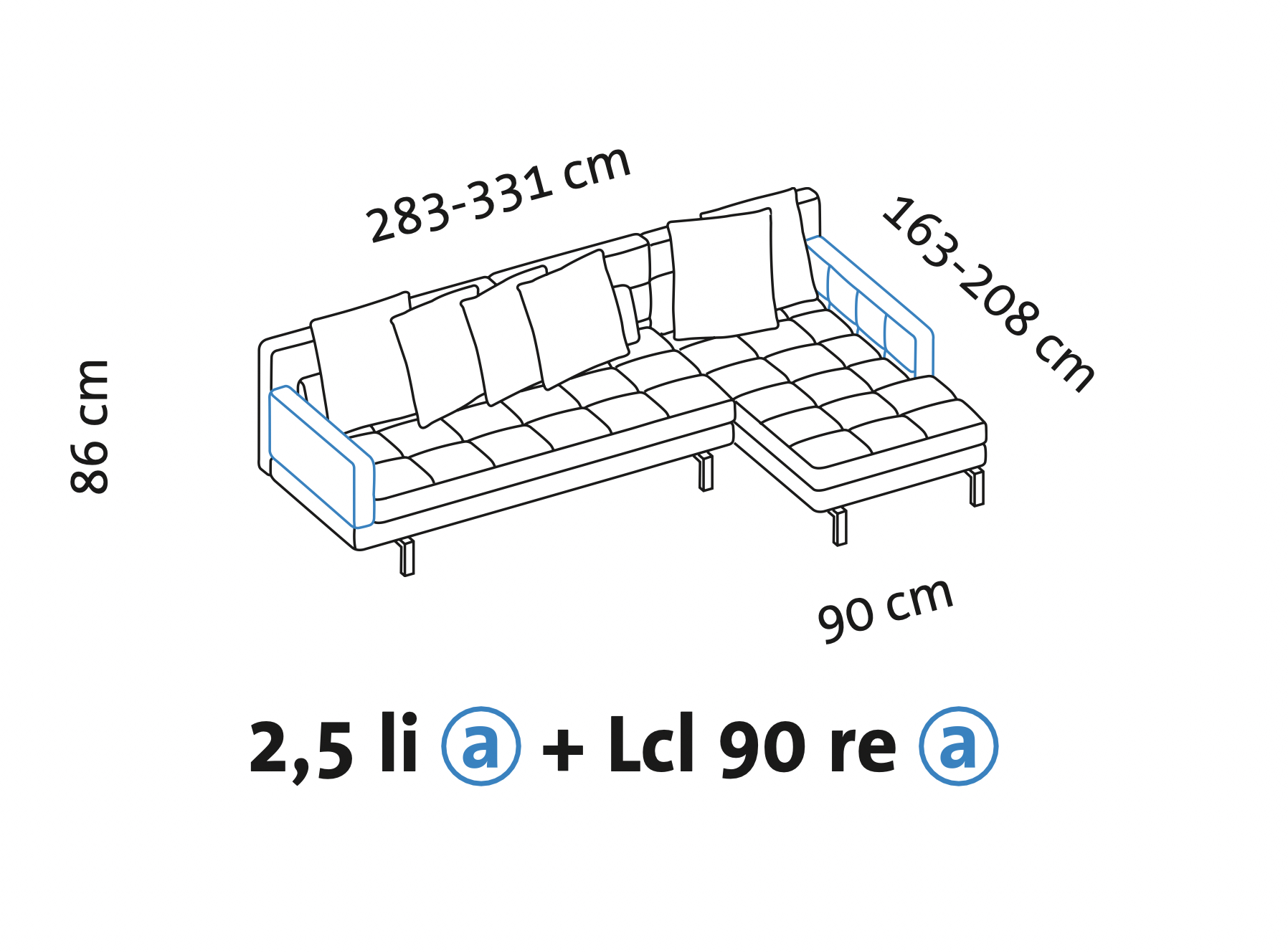 Maßzeichnung brühl amber 67826 + 67833