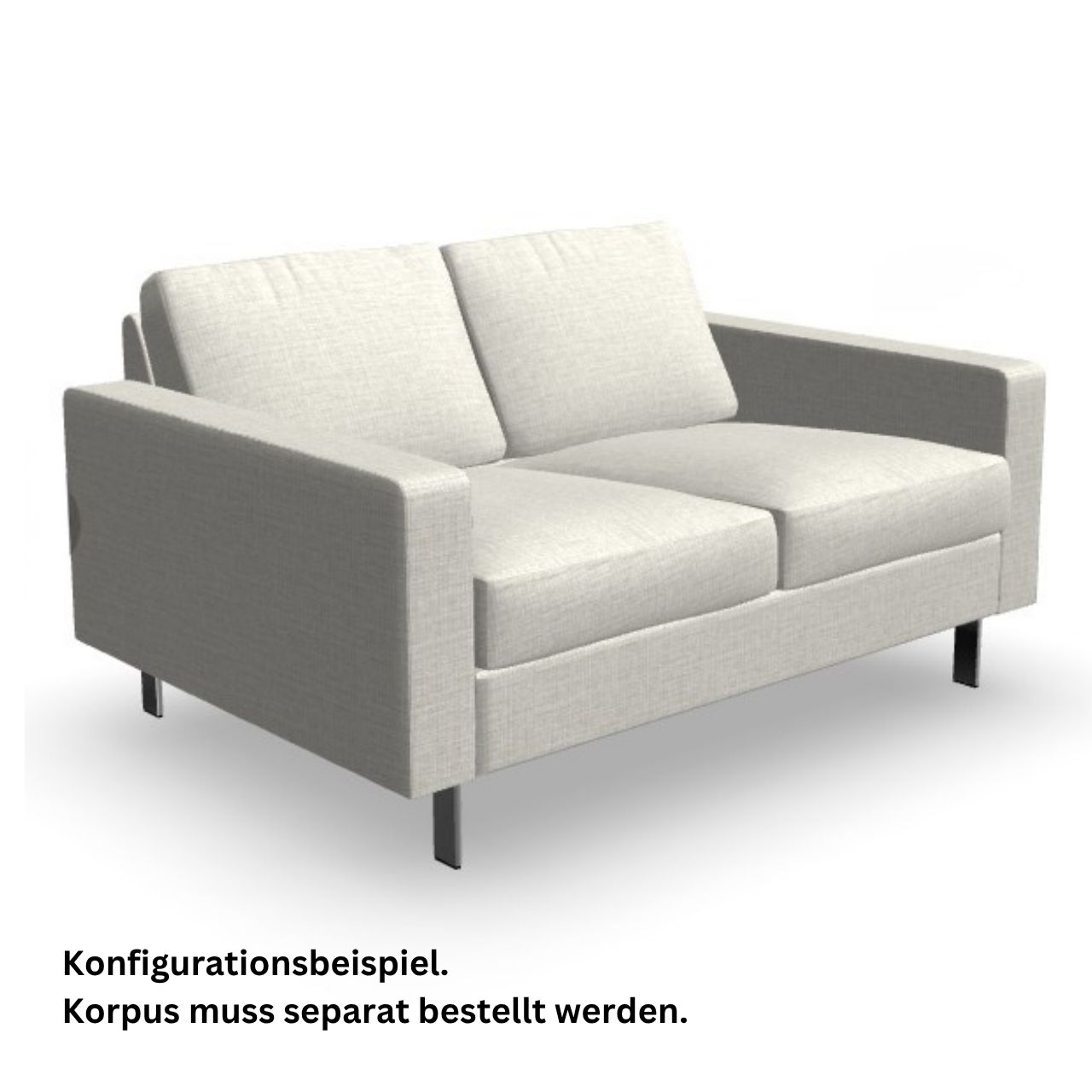 COR Conseta Armlehnen 97 cm Tiefe, 44910 und 44901 hoch, Breite 12 cm