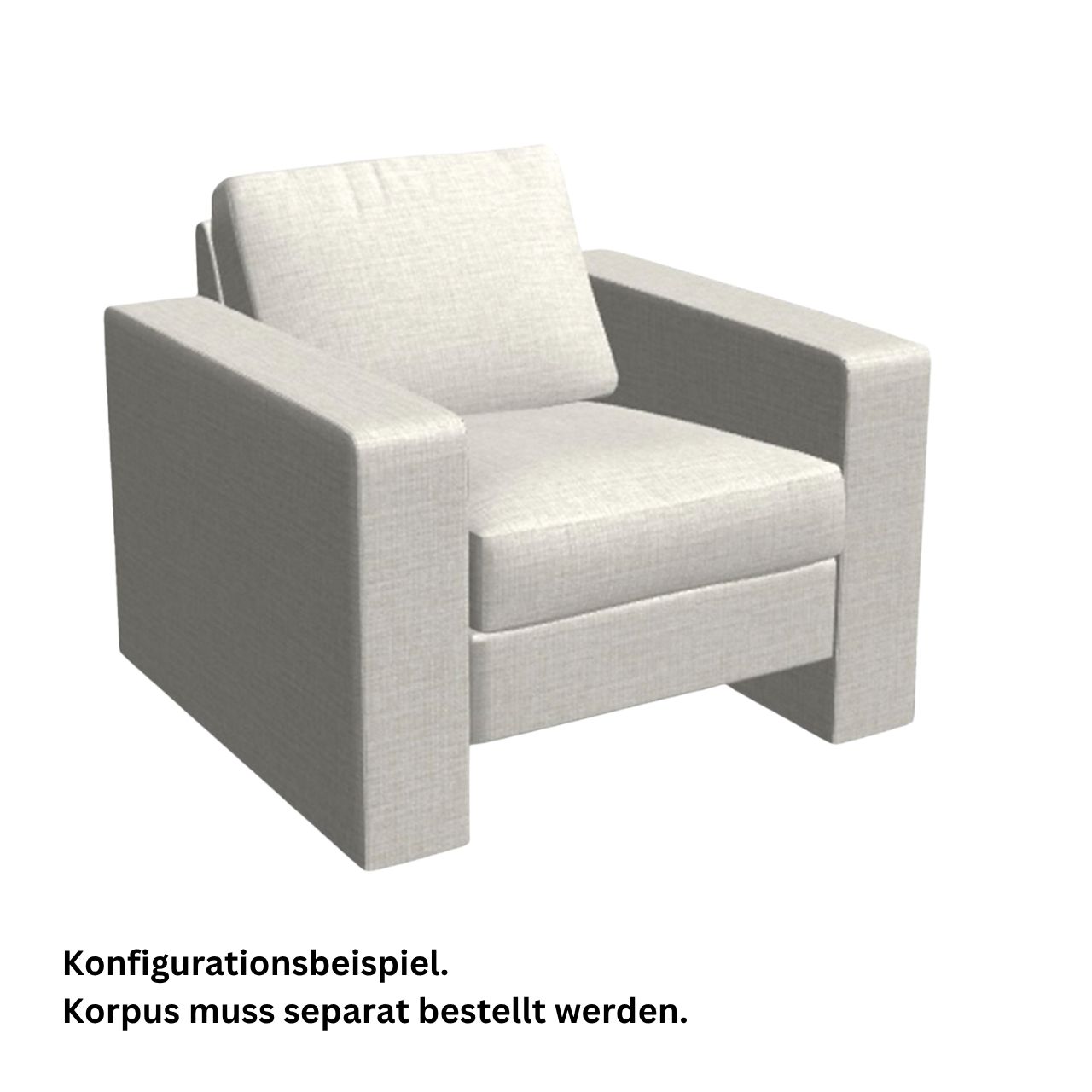 COR Conseta Armlehne 40070 hoch, Breite 16 cm