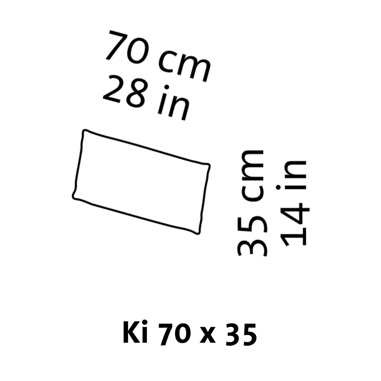 Maßzeichnung brühl Decokissen