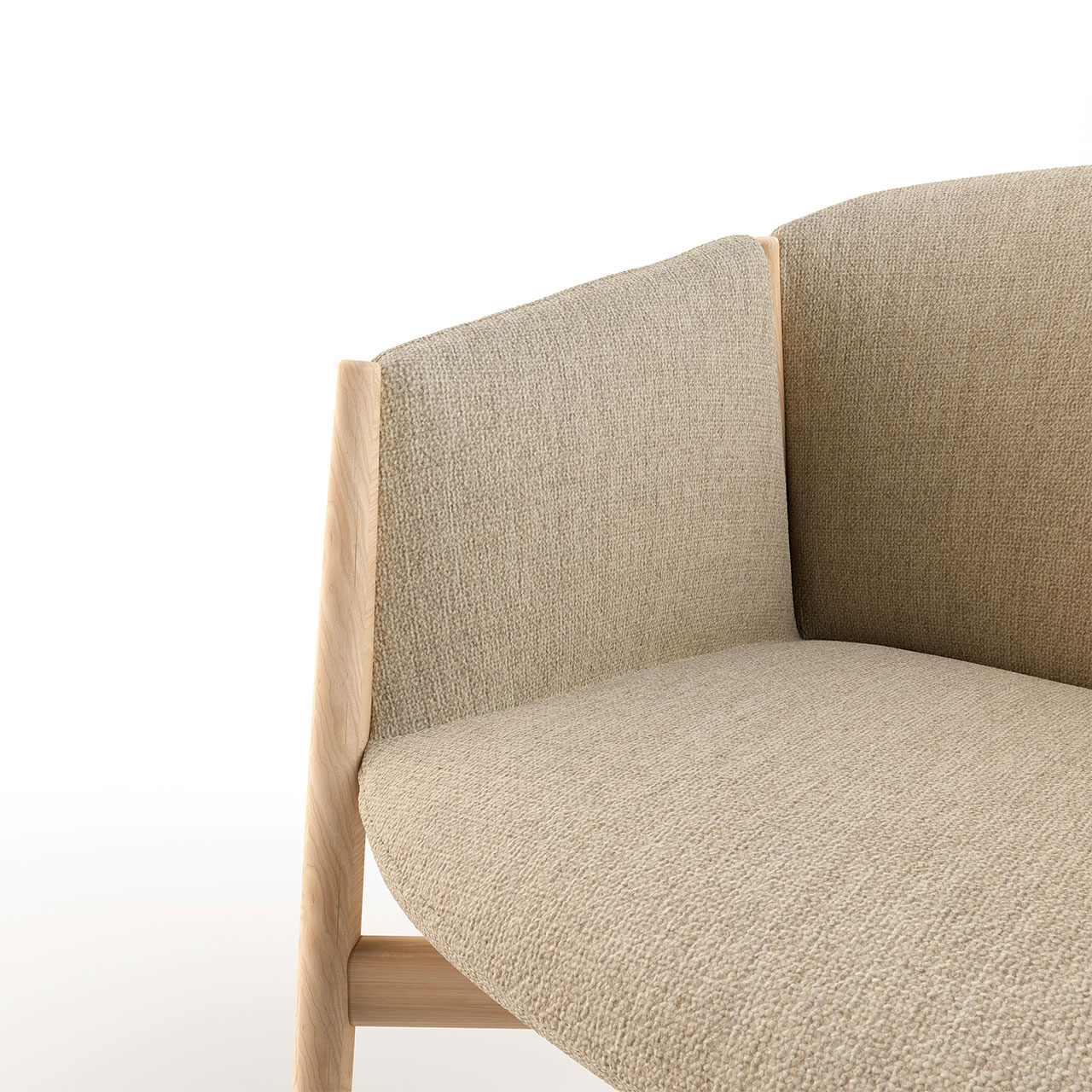 Detailaufnahme der Lehne