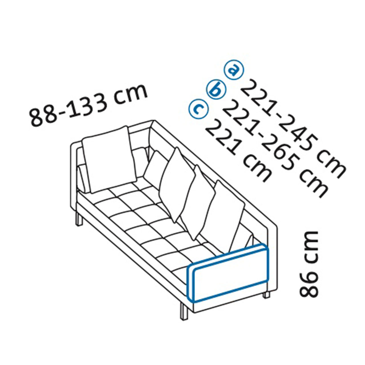 Maßzeichnung brühl amber 67749