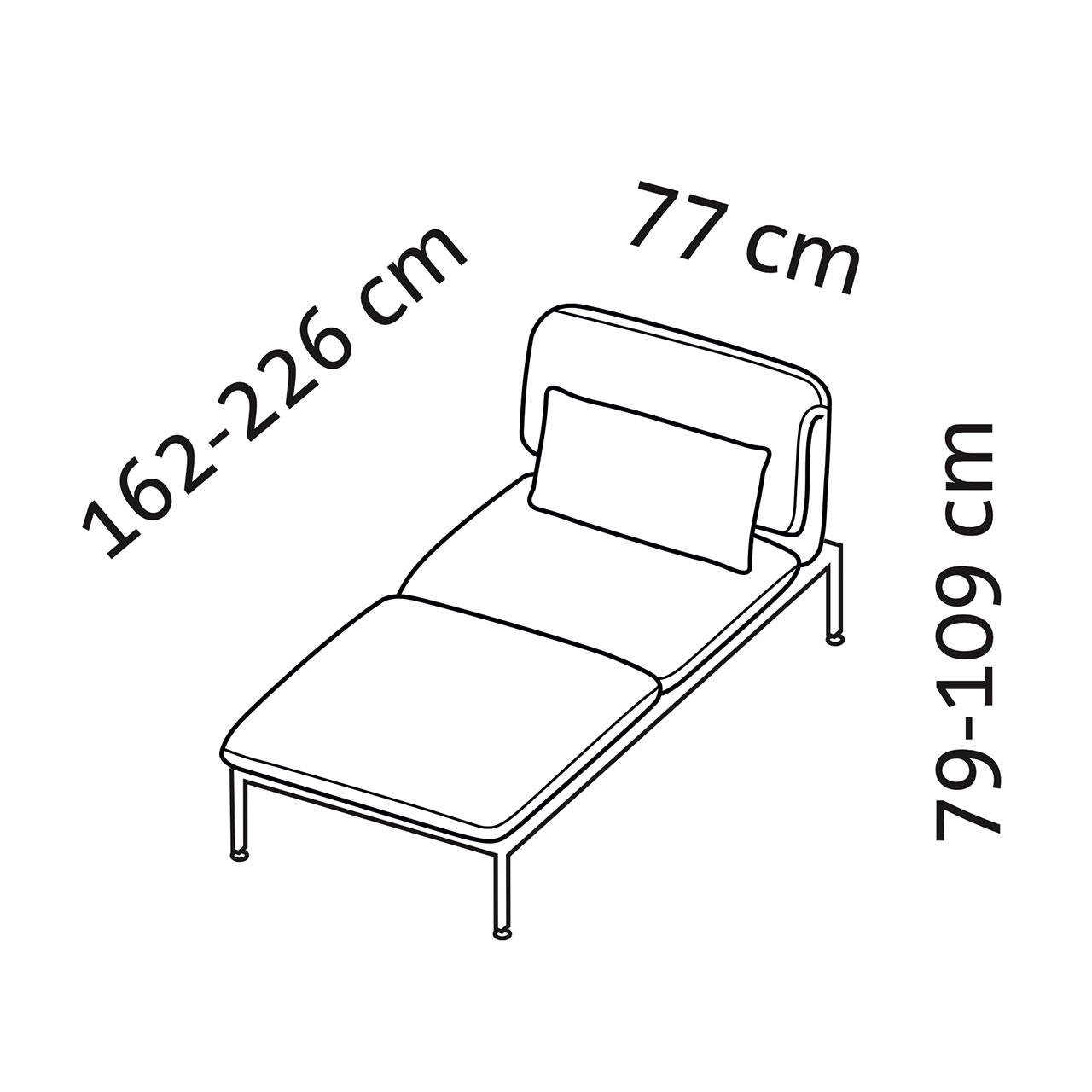 Maßzeichnung roro medium classic 74120
