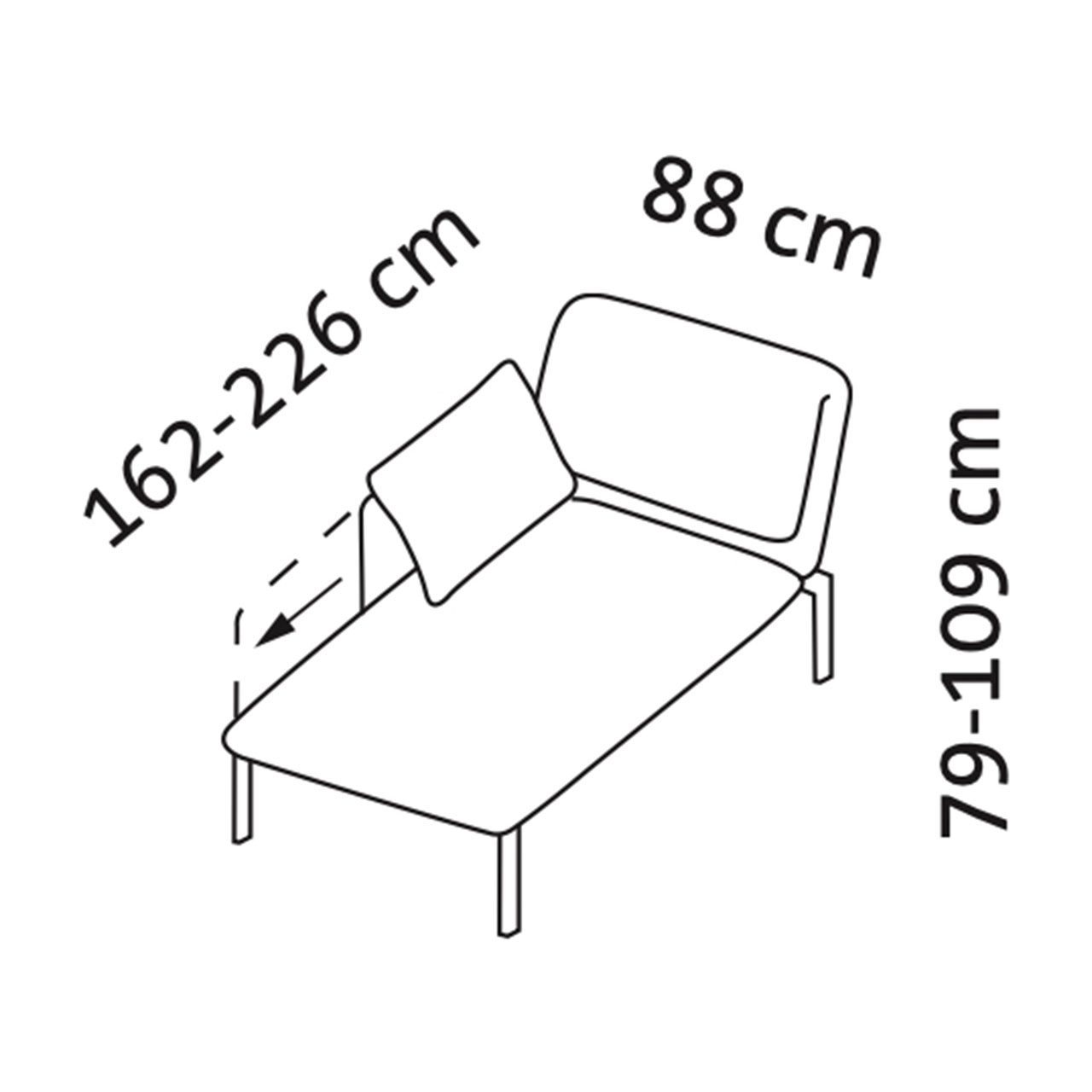 Maßzeichnung roro medium classic 74122