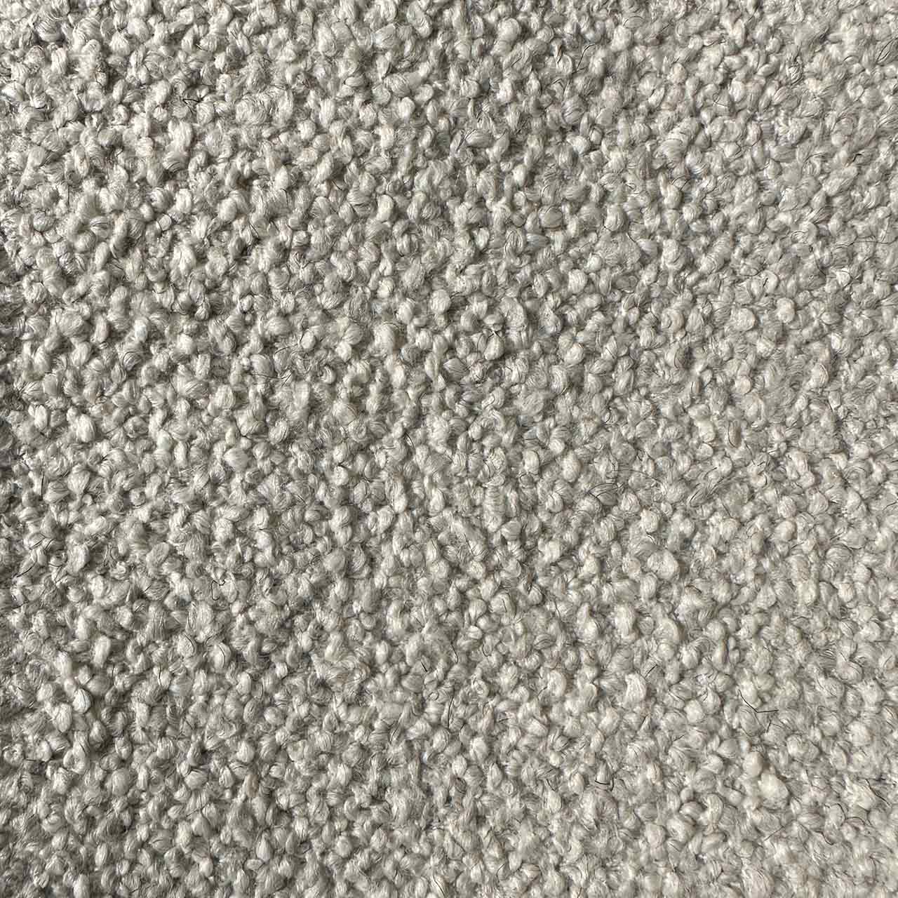 Stoffmuster des grob gewebten hellen Stoffes.