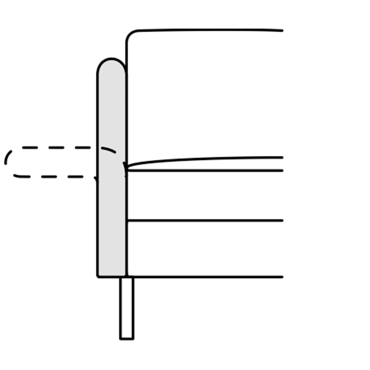 COR Conseta: Skizze Armlehne 44970