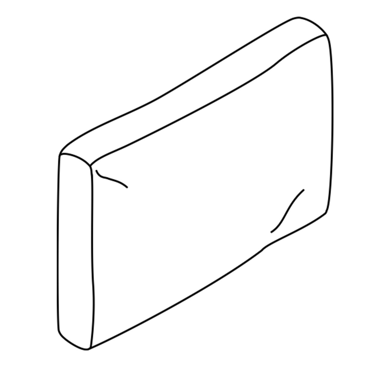Skizze Rückenkissen