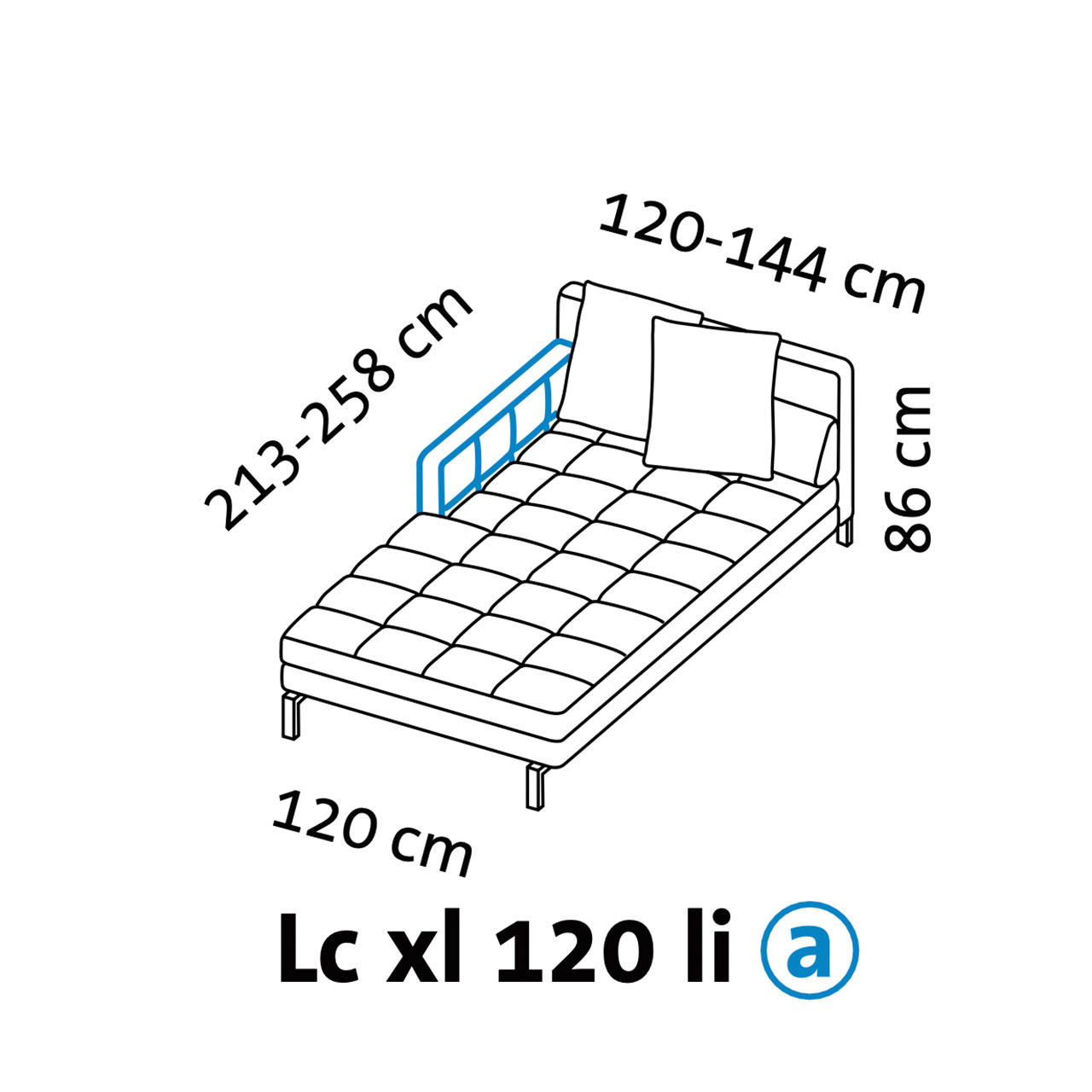Maßzeichnung brühl amber 67738 Armlehne a