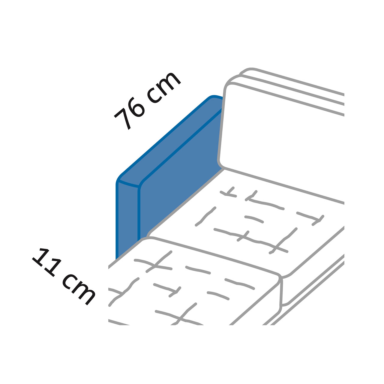 Maßzeichnung roro small soft 77050