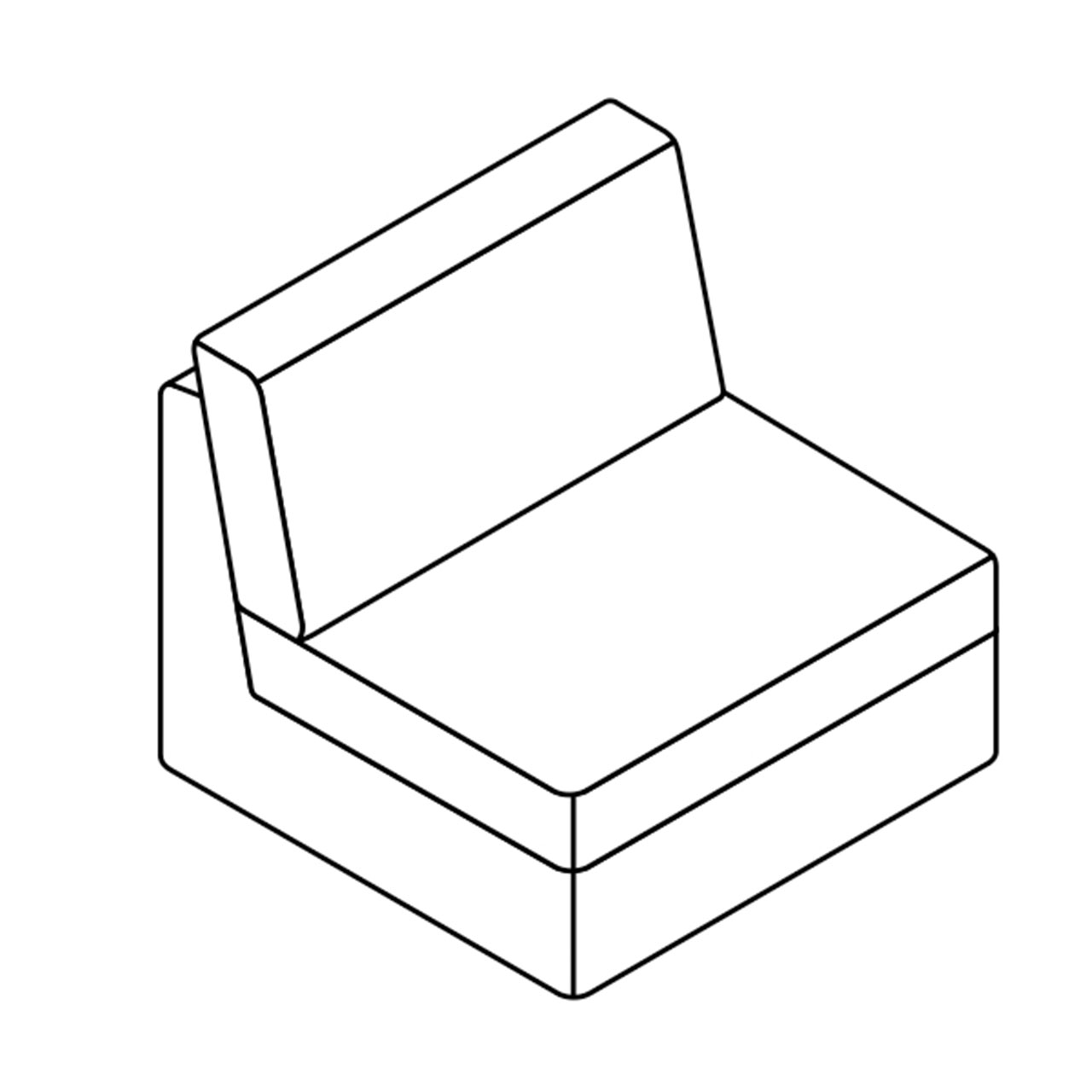 COR Conseta: Skizze Sessel-Korpus 401900