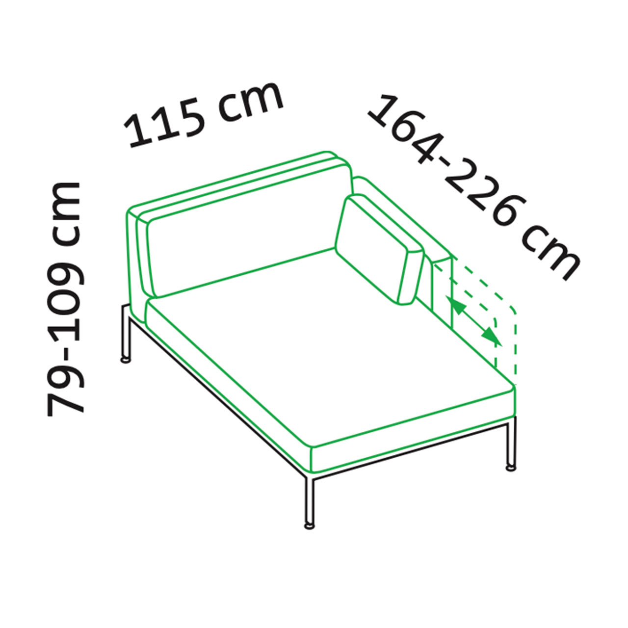 Maßzeichnung roro medium spring 73925