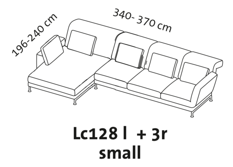 Maßzeichnung brühl moule small Garnitur
