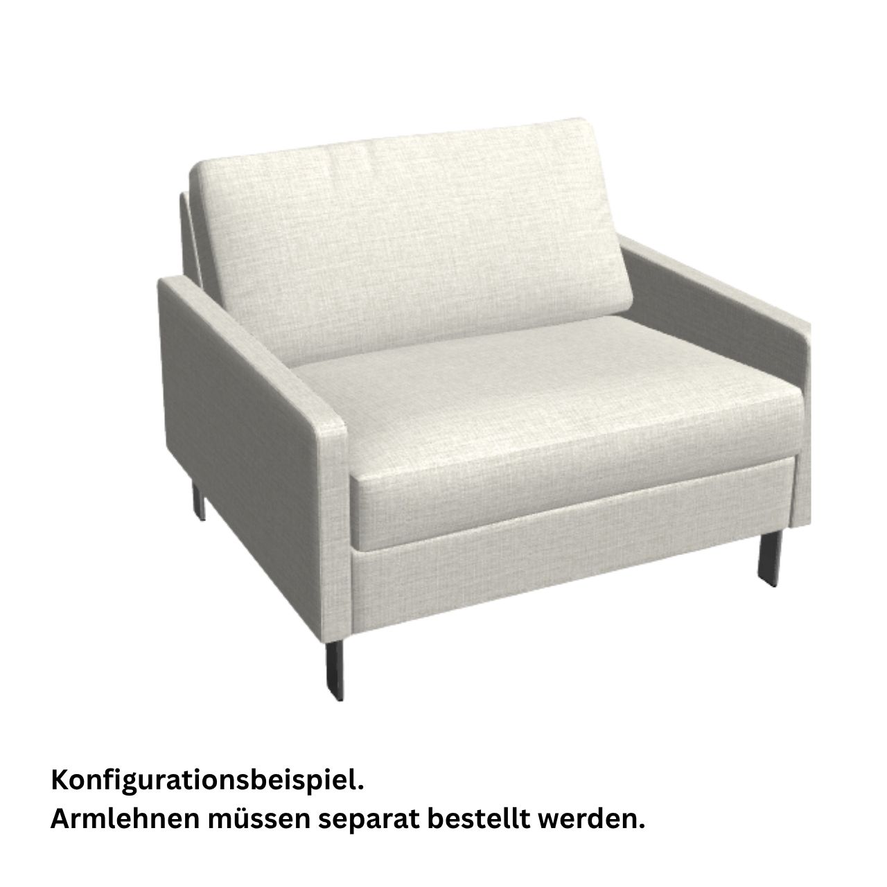 COR Conseta Sessel-Korpus 40190 Breite 90 cm