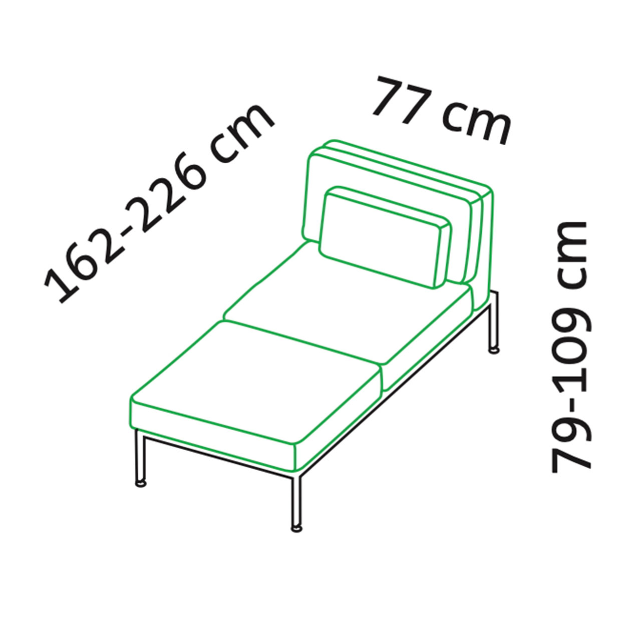 Maßzeichnung roro medium spring 73920