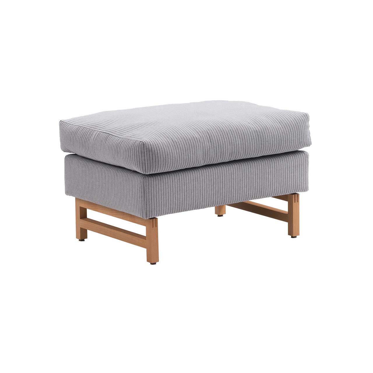 brühl embrace Hocker mit Holzkufen.