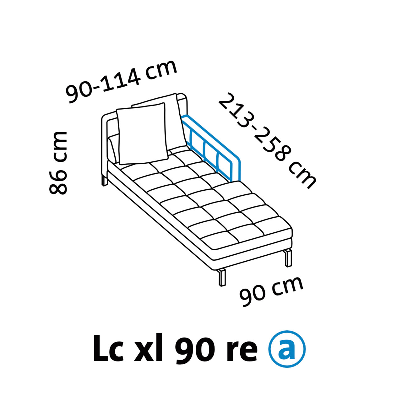 Maßzeichnung brühl amber 67743 Armlehne a