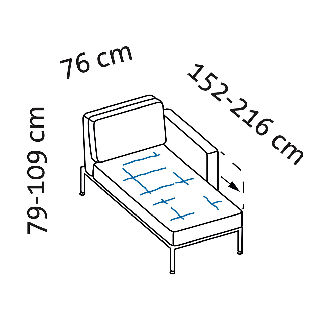 Maßzeichnung roro small soft 77077