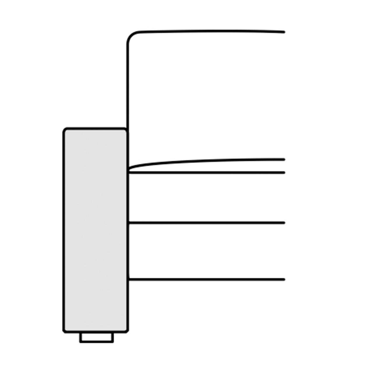 COR Conseta: Skizze Armlehne 44040
