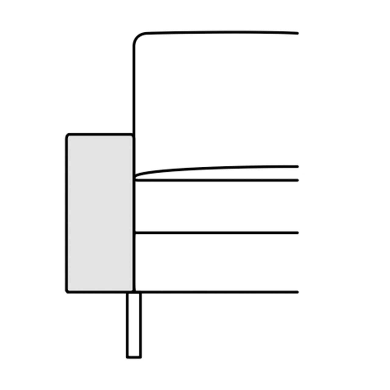 COR Conseta: Skizze Armlehne 49030