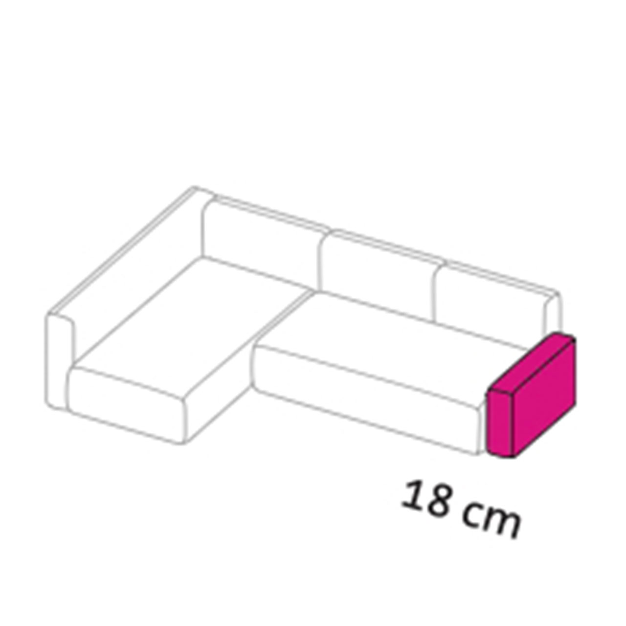 Maßzeichnung brühl piano Armlehne