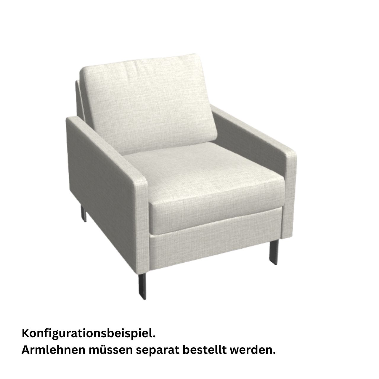 COR Conseta Sessel-Korpus 40160 Breite 60 cm