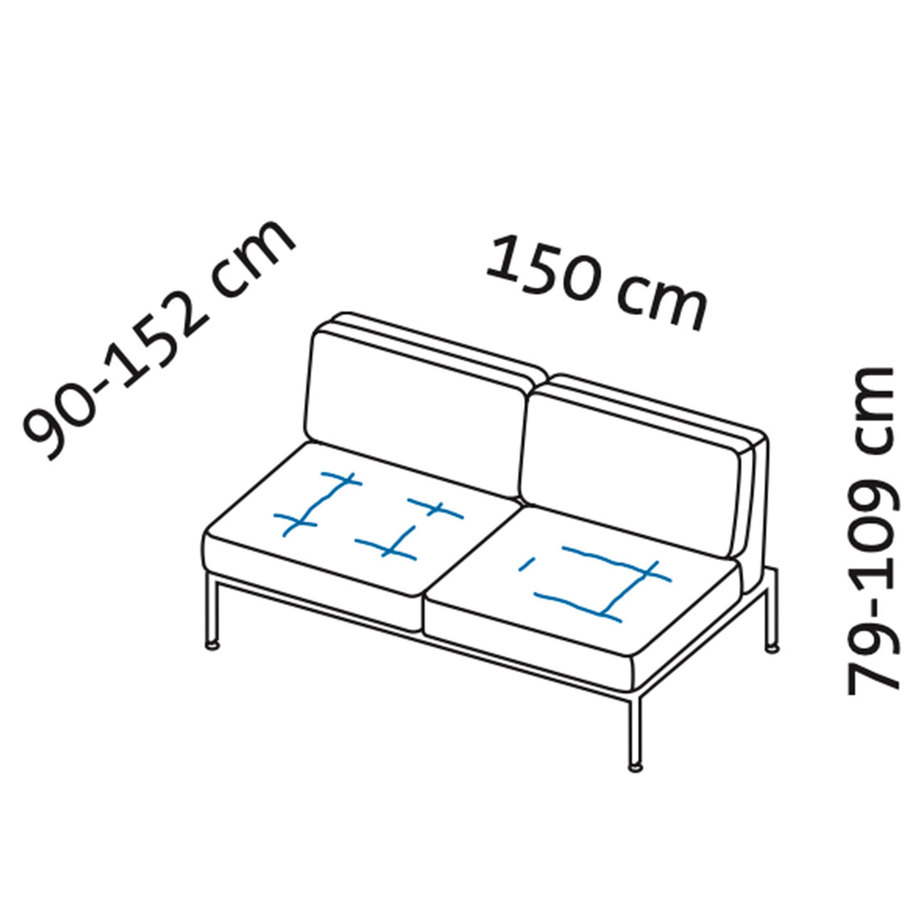 Maßzeichnung roro medium soft 74016