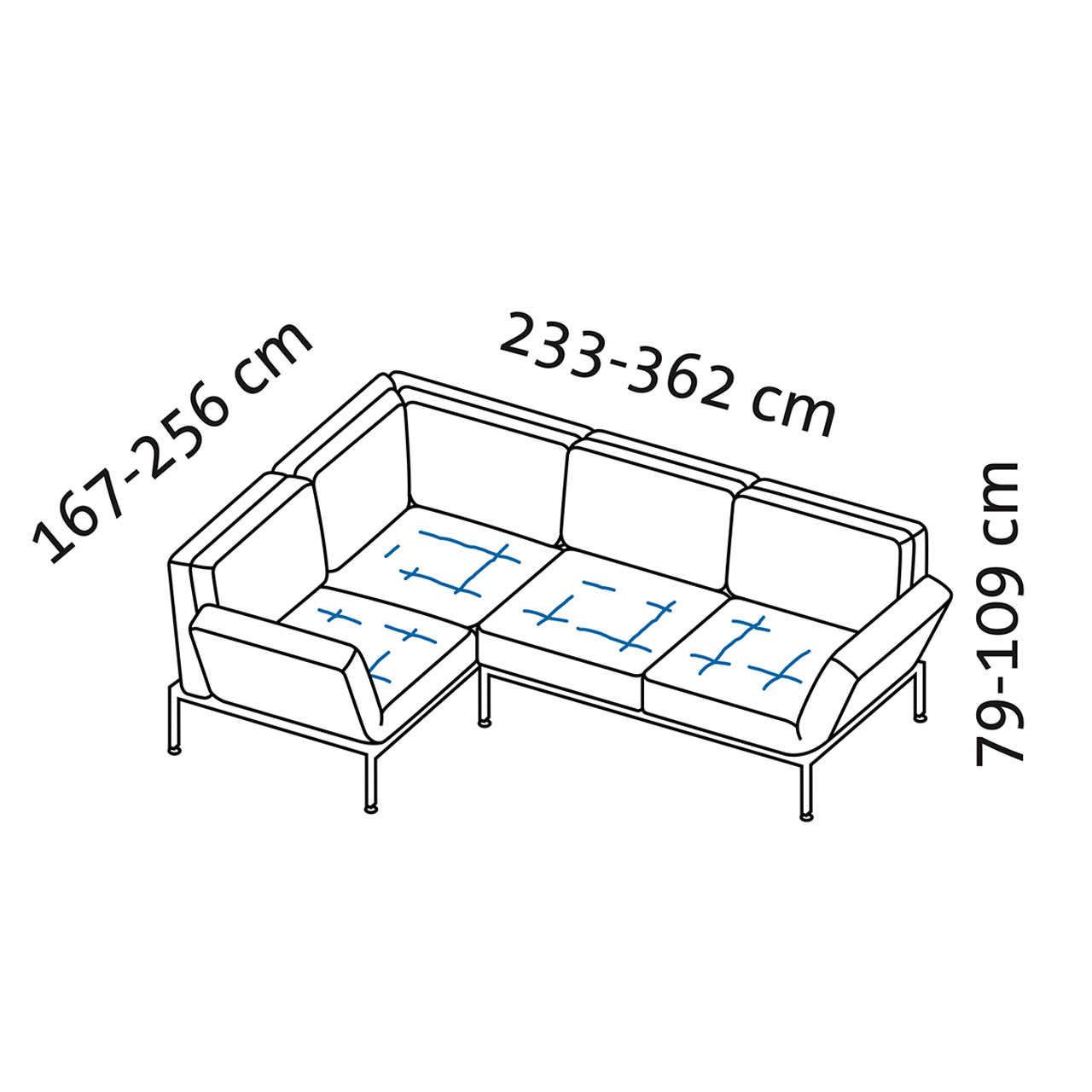 Maßzeichnung roro small soft 77026-77007