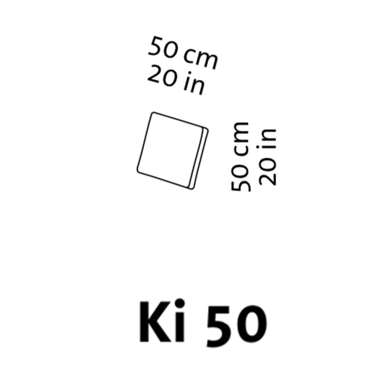Maßzeichnung brühl four-two Kissen